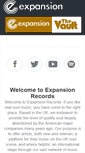 Mobile Screenshot of expansionrecords.com